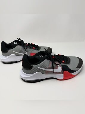 Nike Men’s Airmax Impact 4 Black Bright Crimson Sneakers Size 13